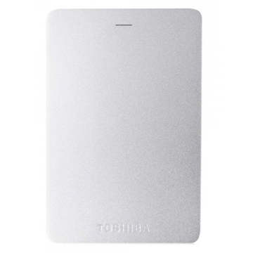 გარე მყარი დისკი External hard drive TOSHIBA HDTH305ES3AB Canvio Alu 500ГБ 2.5" USB 3.0 Silver