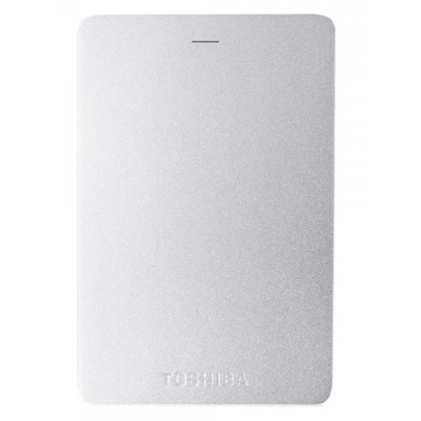 გარე მყარი დისკი External hard drive TOSHIBA HDTH305ES3AB Canvio Alu 500ГБ 2.5" USB 3.0 Silver