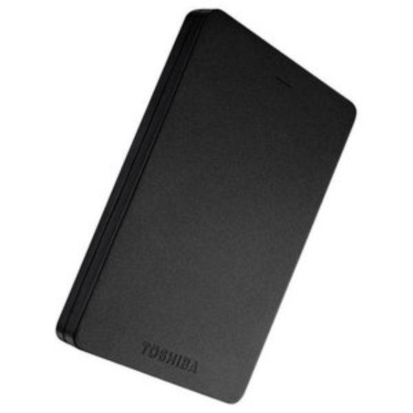 გარე მყარი დისკი External hard drive TOSHIBA HDTH305ER3AB Canvio Alu 500ГБ 2.5" USB 3.0 black