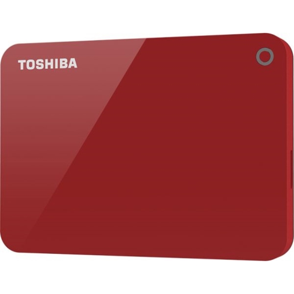 გარე მყარი დისკი TOSHIBA External hard drive HDTC920ER3AA Canvio Advance 2ТБ 2.5" USB 3.0 red