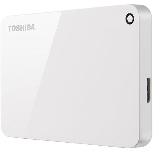 გარე მყარი დისკი TOSHIBA External hard drive HDTC940EW3CA Canvio Advance 4ТБ 2.5" USB 3.0 white