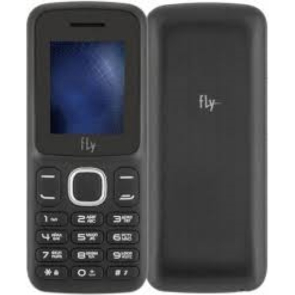 მობილური ტელეფონი FLY FF190 Black, 1.77'' 160x128, 260MHz, 1 Core, 32MB RAM, 32MB, up to 32GB flash, 0.08Mpix, 2 Sim, BT v2.1, Micro-USB, 1000mAh, 71g, 114x47.6x14.2