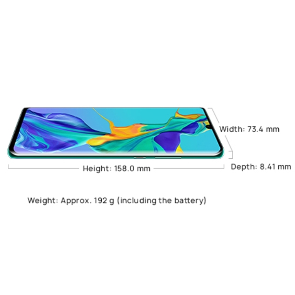 MOBILE AND  HUAWEI HUAWEI P30 DUAL SIM LTE CRYSTAL