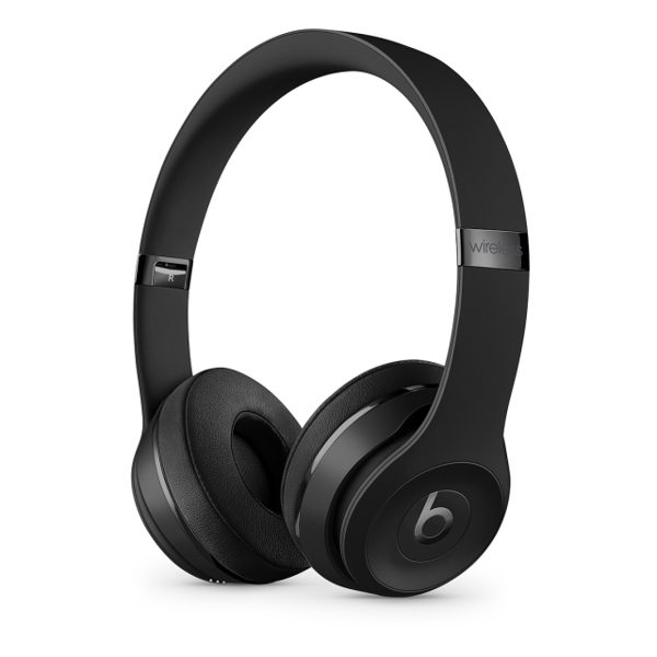  BEATS BY DR DRE BEATS SOLO3 WIRELESS ON-EAR HEADPHONES - GLOSS BLACK MODEL A1796 (MNEN2ZMA)