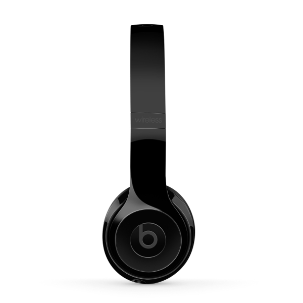  BEATS BY DR DRE BEATS SOLO3 WIRELESS ON-EAR HEADPHONES - GLOSS BLACK MODEL A1796 (MNEN2ZMA)