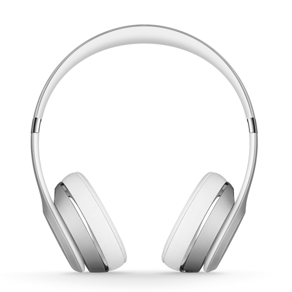  BEATS BY DR DRE BEATS SOLO3 WIRELESS ON-EAR HEADPHONES - SATIN SILVER MODEL A1796 (MUH52ZMA)