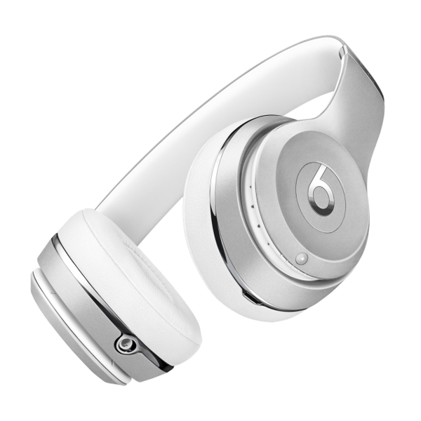  BEATS BY DR DRE BEATS SOLO3 WIRELESS ON-EAR HEADPHONES - SATIN SILVER MODEL A1796 (MUH52ZMA)