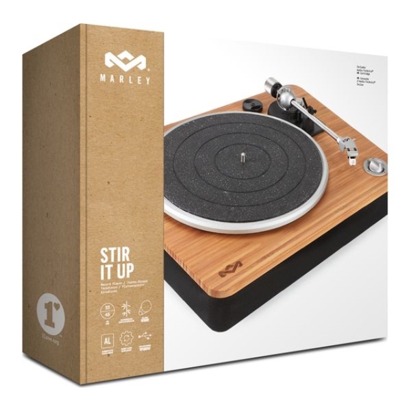  HOUSE OF MARLEY HOUSE OF MARLEY STIR IT UP TURNTABLE EM-JT000-SB