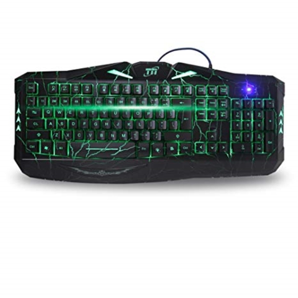 კლავიატურა  FURY GAMING MECHANICAL  KEYBOARD TORNADO US LAYOUT RAINBOW BLACKLIGHTS BLUE SWITCH