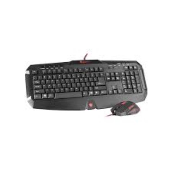 კლავიატურა და მაუსი GENESIS  GAMING COMBO SET  CX33 KEYBOARD + MOUSE US LAYOUT GAME DEADFALL ADVENTURE