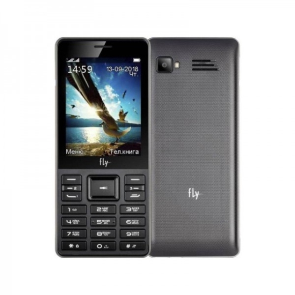 მობილური ტელეფონი FLY TS114 Black, 2.8'' 240х320, 208MHz, 1 Core, 32MB RAM, 32MB, up to 16GB flash, 0.3Mpix, 3 Sim, 2G, BT v2.1, Micro-USB, 2800mAh, 135g, 130.1x56.5 x15.1