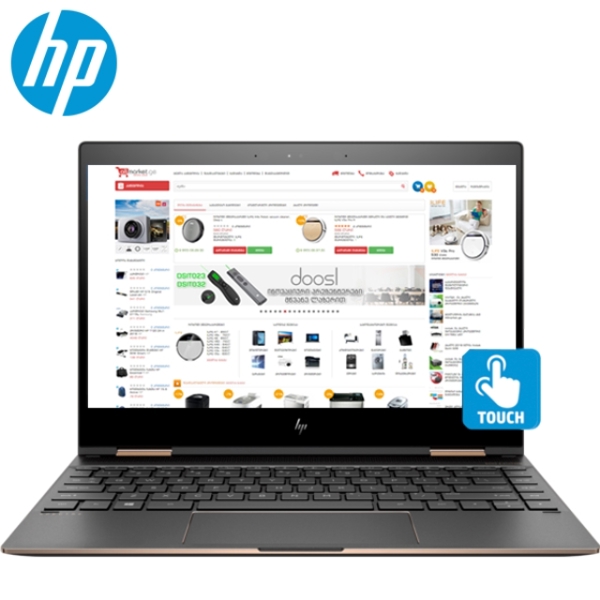 HP Spectre x360 / Core i7-8565U quad / 8GB DDR4  /  256GB  / Intel UHD Graphics / Touch/13.3 FHD Brightview ultraslim IPS /  Touch/Dark ash silver / 
