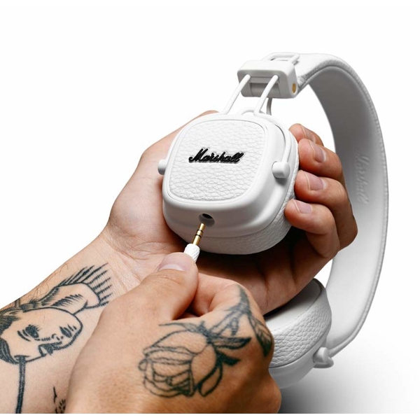 ყურსასმენი Marshall Major III Bluetooth White