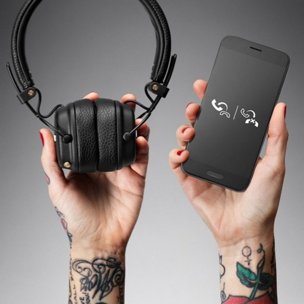 ყურსასმენი Marshall Major III Bluetooth black