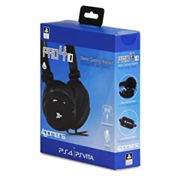 ყურსასმენი PRO4-10 OFFICIALLY LICENSED STEREO GAMINIG  HEADSET BLUE PS4