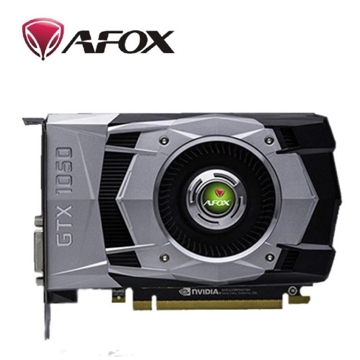 ვიდეო დაფა AFOX NVIDIA Geforce GTX1050, 2GB GDDR5 128Bit, ATX Single Fan AF1050-2048D5H6