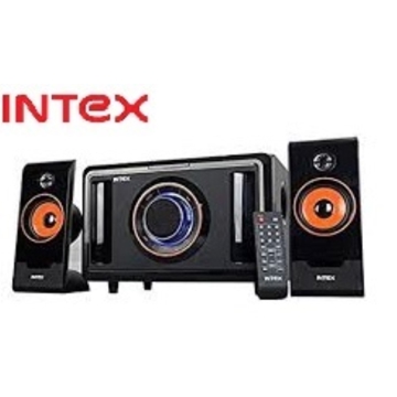 დინამიკი INTEX SPEAKER  2.1 Subwoofer 2590 SUF BT/USB/SD/FM/REMOTE - IT-2590SUF ბლუთუზით Power Output (R.M.S.) 20W + 10Wx2 = 40W Power Supply AC 220V ~ 240V / 50