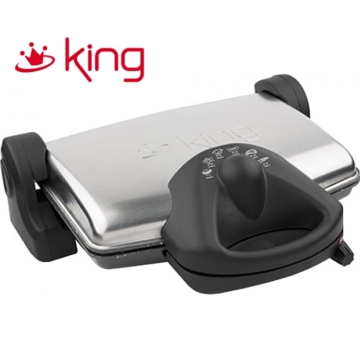 სენდვიჩის გრილი King P 637 Silver