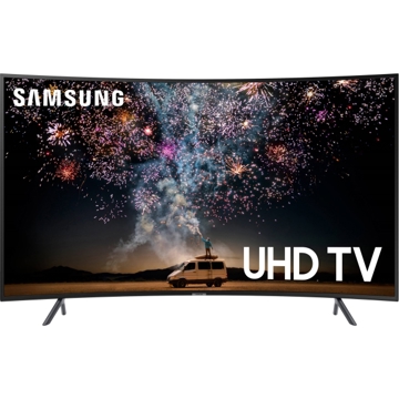 ტელევიზორი  LED SAMSUNG TV 55" (124CM) UE55RU7300UXRU CURVED  SMART 4K 3840X2160 PQI 1500 HDR 10+  DVB-T2CS2  3XHDMI 2XUSB WIFI LAN CI