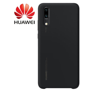 მობილურის ქეისი Huawei P20 Silicon Case Black