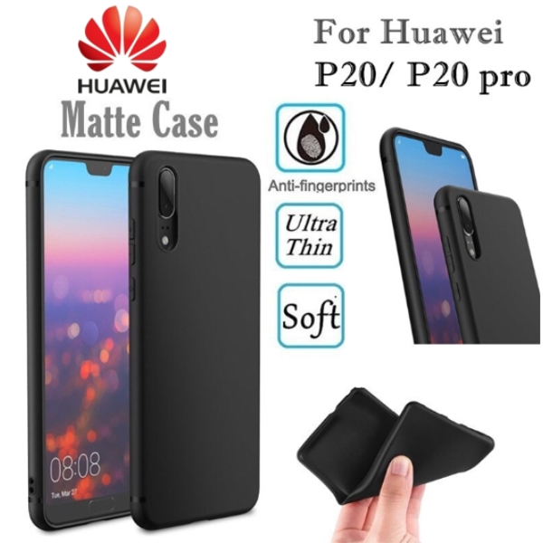 მობილურის ქეისი Huawei P20 Silicon Case Black