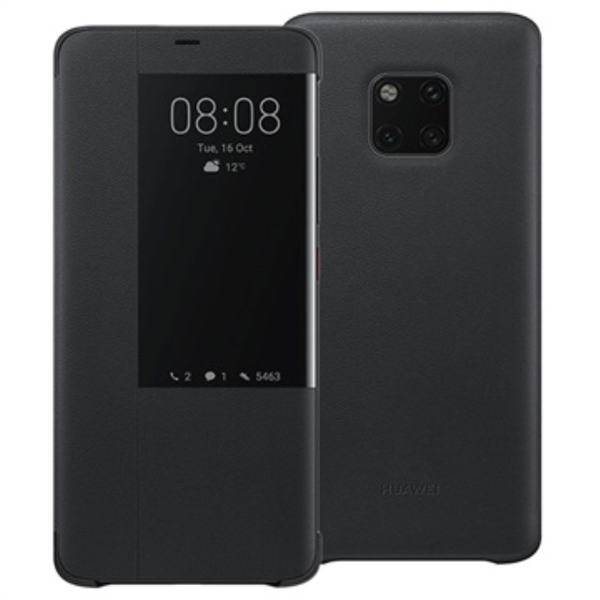 მობილურის ქეისი Huawei Mate 20 PU Car Case Black