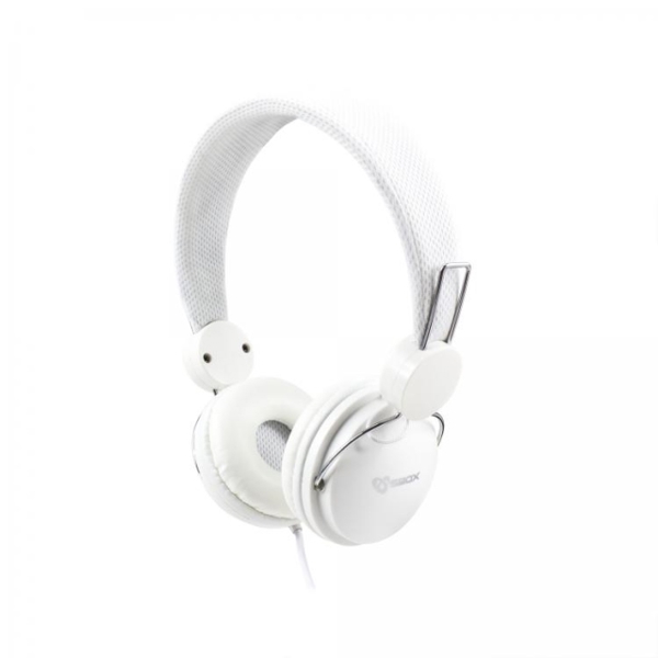 ყურსასმენები   SBOX HEADPHONES HS-736 WHITE