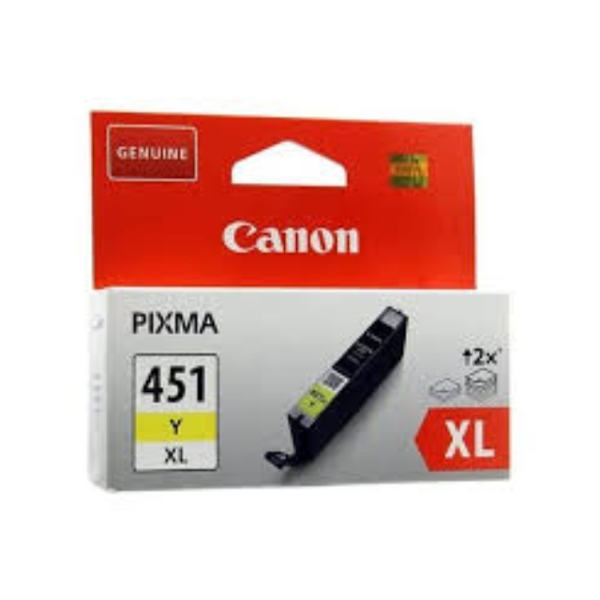 კარტრიჯი CANON ORIGINAL BJ CLI-451XL Y