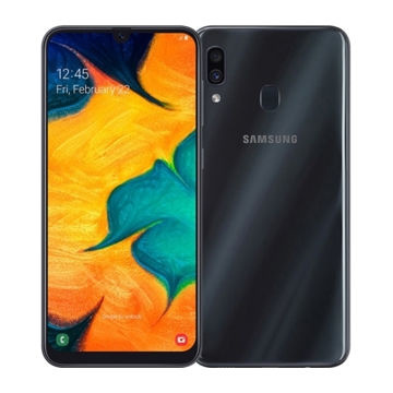 მობილური ტელეფონი  SAMSUNG A305F GALAXY A30 4GB64GB  LTE DUOS BLACK