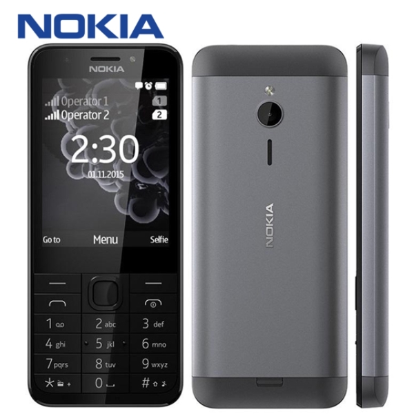 მობილური ტელეფონი Nokia 230 DS NV EAC UA DK_SVR - 2.8" - 16 GB