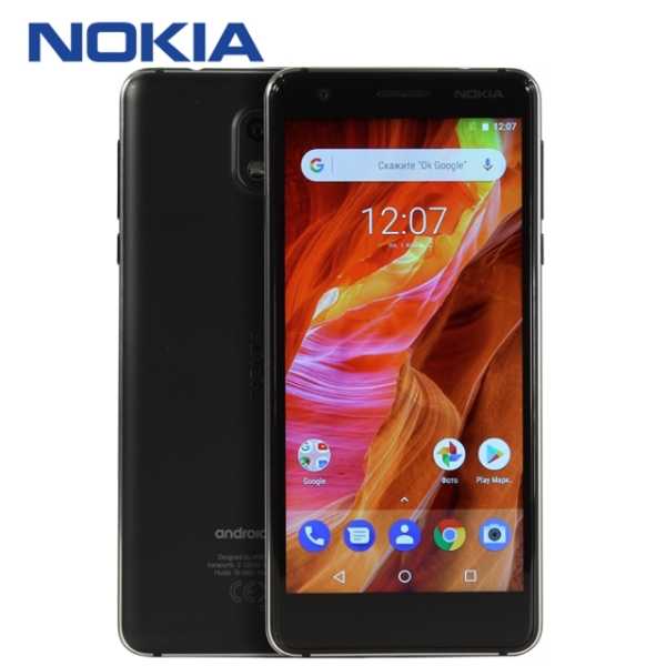 მობილური ტელეფონი Nokia 3.1 TA-1063 DS 2/16 EAC UA BLACK - IPS LCD - 2 GB - 16 GB - 4G - 2990 mAh