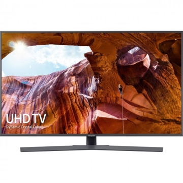 ტელევიზორი  LED SAMSUNG TV 43"(109CM) UE43RU7400UXRU SMART 4K 3840×2160 PQI 1900 HDR 10+ HDMIX3  USB X2  RJ-45  WI-FI  CL DVB-T2CS2