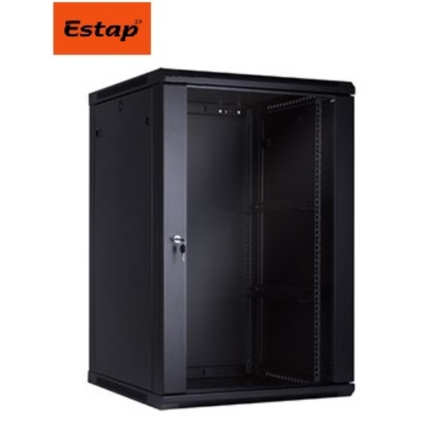 სერვერის ყუთი Estap EVOLİNE cabinet 16U 600x600 Perforated Front and Perforated rear door, Black