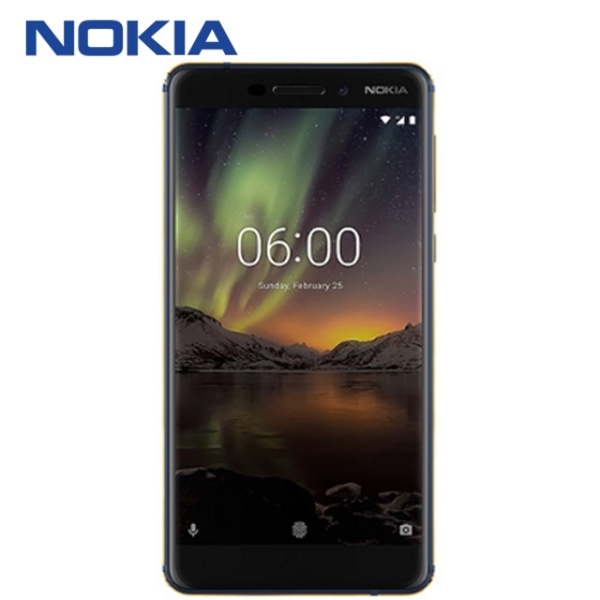 მობილური ტელეფონი Nokia 6.1 TA-1043 DS 4/64 EAC UA BLUE - 5.5" - IPS LCD - 16 MP - 4 GB - 64 GB - Adreno 508 - 4G - 3000 mAh