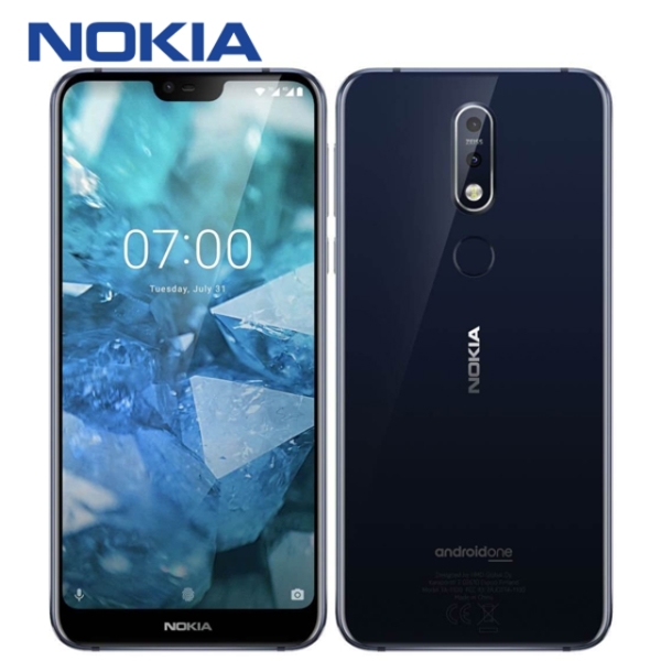 მობილური ტელეფონი Nokia 7.1 TA-1095 DS 3/32 EAC UA BLUE - 5.84" - IPS LCD - 12 MP - 3 GB - 32 GB - Adreno 509 - 4G - 3060 mAh