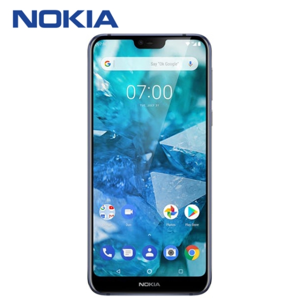 მობილური ტელეფონი Nokia 7.1 TA-1095 DS 3/32 EAC UA BLUE - 5.84" - IPS LCD - 12 MP - 3 GB - 32 GB - Adreno 509 - 4G - 3060 mAh