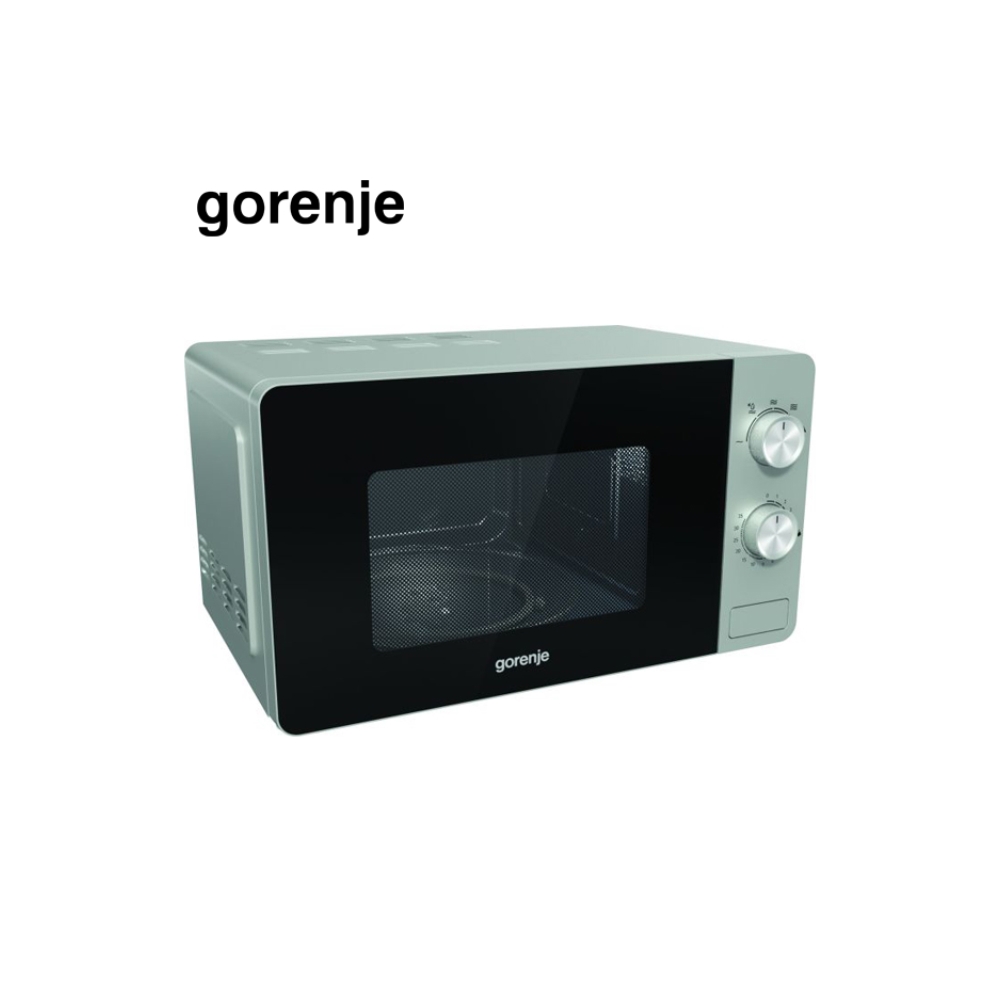 მიკროტალღური ღუმელი GORENJE MO20E1S - 20 ლ - უჟანგავი მეტალი - 800 W