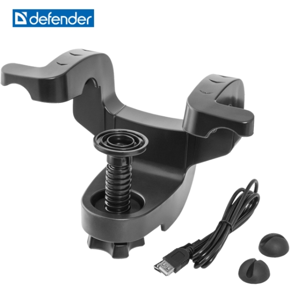 კომპიუტერული საჭე Defender CHALLENGE MINI LE (USB) 10 buttons