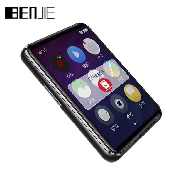 MP3 ფლეიერი Benjie BJ-A28 Bluetooth: V4.2 8GB flash memory  32GB memory  Battery 750mAh  Color Black