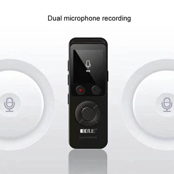 დიქტოფონი Benjie BJ-A17 Digital Voice recorder Muisc Play FM radio E-book  8GB Battery 230mAh