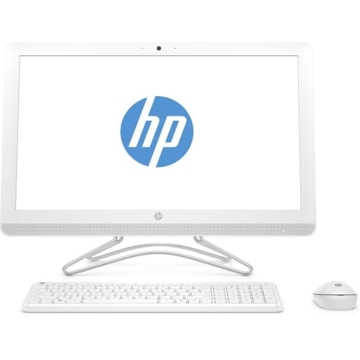 All IN ONE კომპიუტერი  HP ALL-IN-ONE   23.8"  I3-8130UQ, 4GB, 1TB, GT MX110 2GB, DVD+RW,  FREEDOS. SNOW WHITE