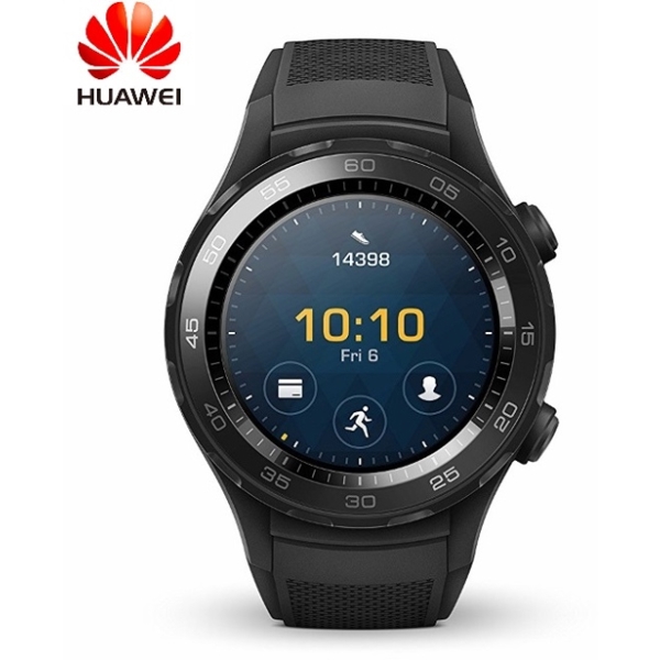 ჭკვიანი საათი Huawei Watch 2 Leo-DLXX Carbon Black