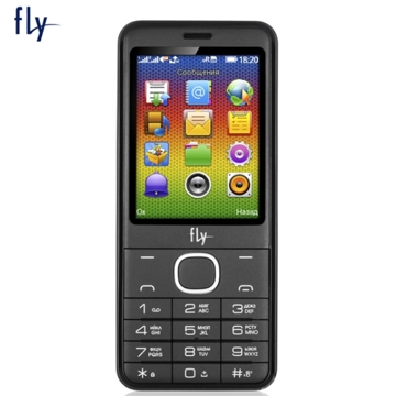 მობილური FLY FF2801 Grey, 2.8'' 240х320, 208MHz, 32MB RAM, 32MB, up to 16GB flash, 0.3Mpix, 2 Sim, 2G, BT v2.1, Micro-USB, 1500mAh, 109g, 133.1x58.1x13.6