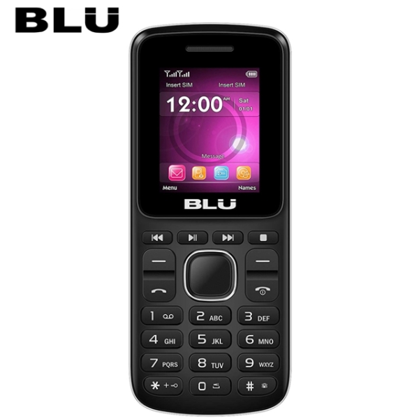 მობილური BLU Z3 MUSIC Z150 Black 1.8" 128x160 32BM 32MB/RAM 0.3MP Audio Keys FM MP4 600mAh