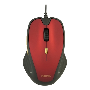 მაუსი  YENKEE YMS 1010RD MOUSE USB DAKAR RED