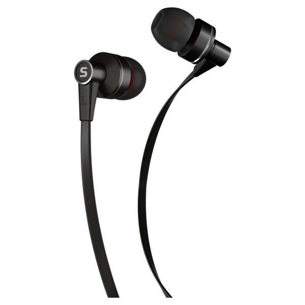 ყურსასმენი  SENCOR EARPHONES SEP 300 MIC BLACK MET