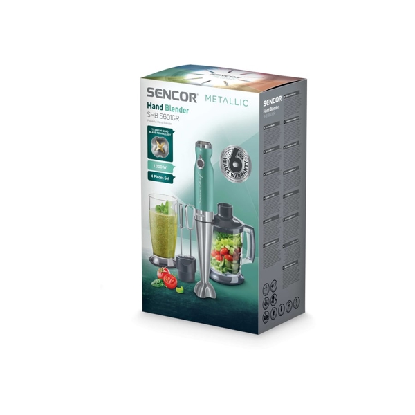 ბლენდერი Sencor SHB 5601GR 1000W, Blender, Green