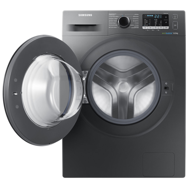 სარეცხი მანაქნა SAMSUNG WW80J5545FXLP 8kg, Speed 1400 Gray