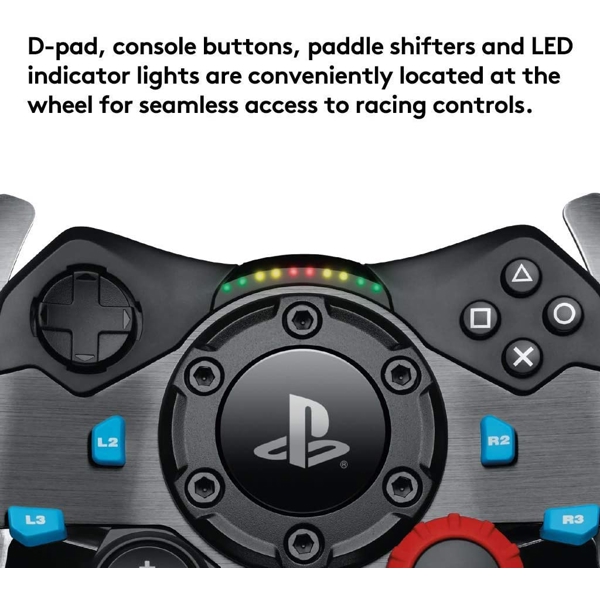 კომპიუტერული საჭე LOGITECH G29 JOYSTICK AND WHEEL RACING WHEEL DRIVING FORCE PS4