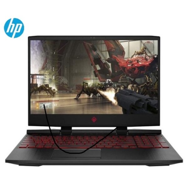 ნოუთბუქი HP Omen 15 FHD Intel Core i5-8300H 8GB 1TB + 128GB SSD M.2 GTX 1050 4GB Free DOS Shadow black - 4PP02EA